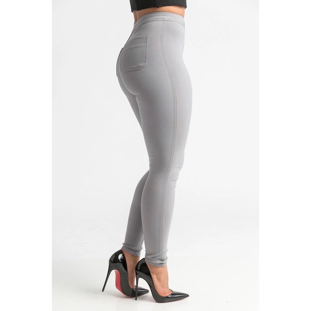 High Waist Stretch Jeans